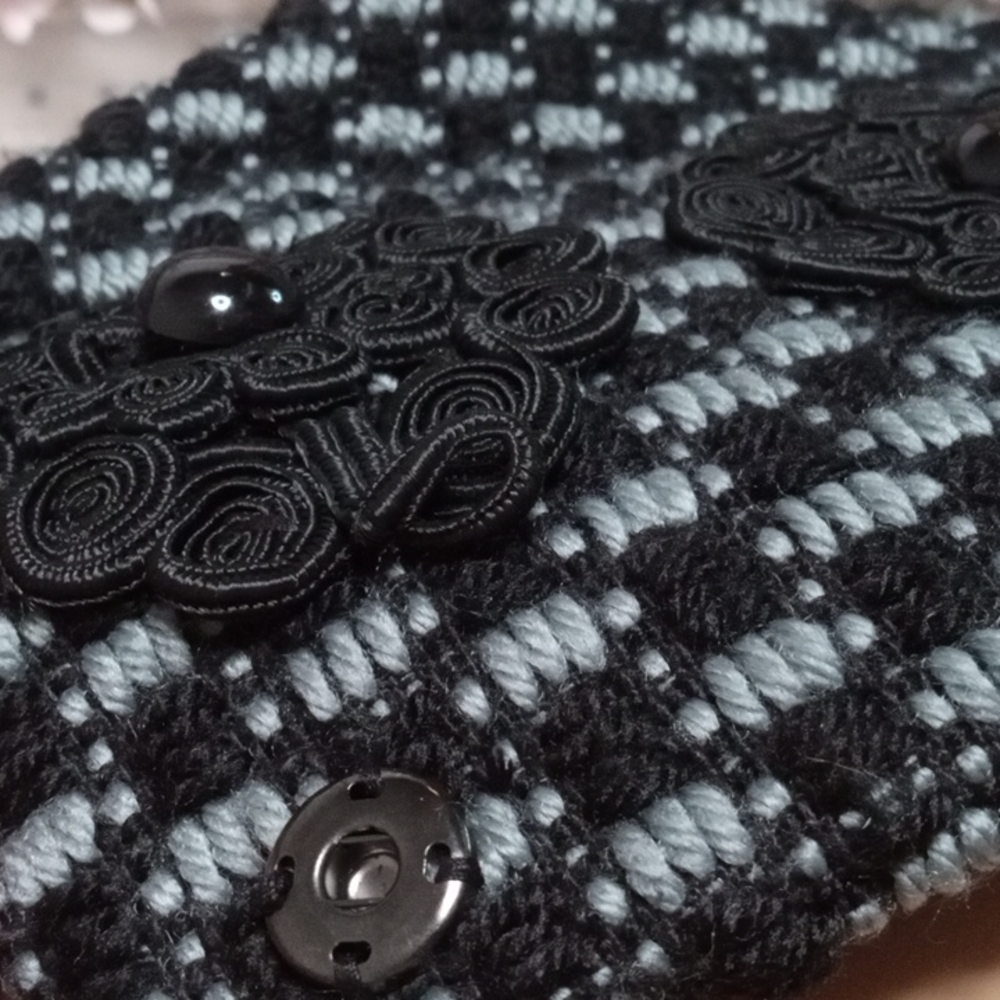 Freeway knitted style pea coat - Picture 10 of 13